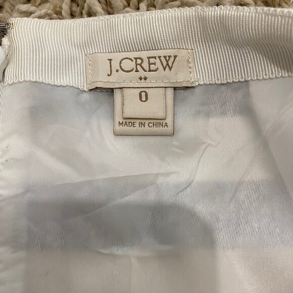 J.Crew Shiny Striped Mini Skirt - Picture 7 of 8